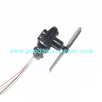 jxd-339-i339 helicopter parts tail motor + tail motor deck + tail blade - Click Image to Close